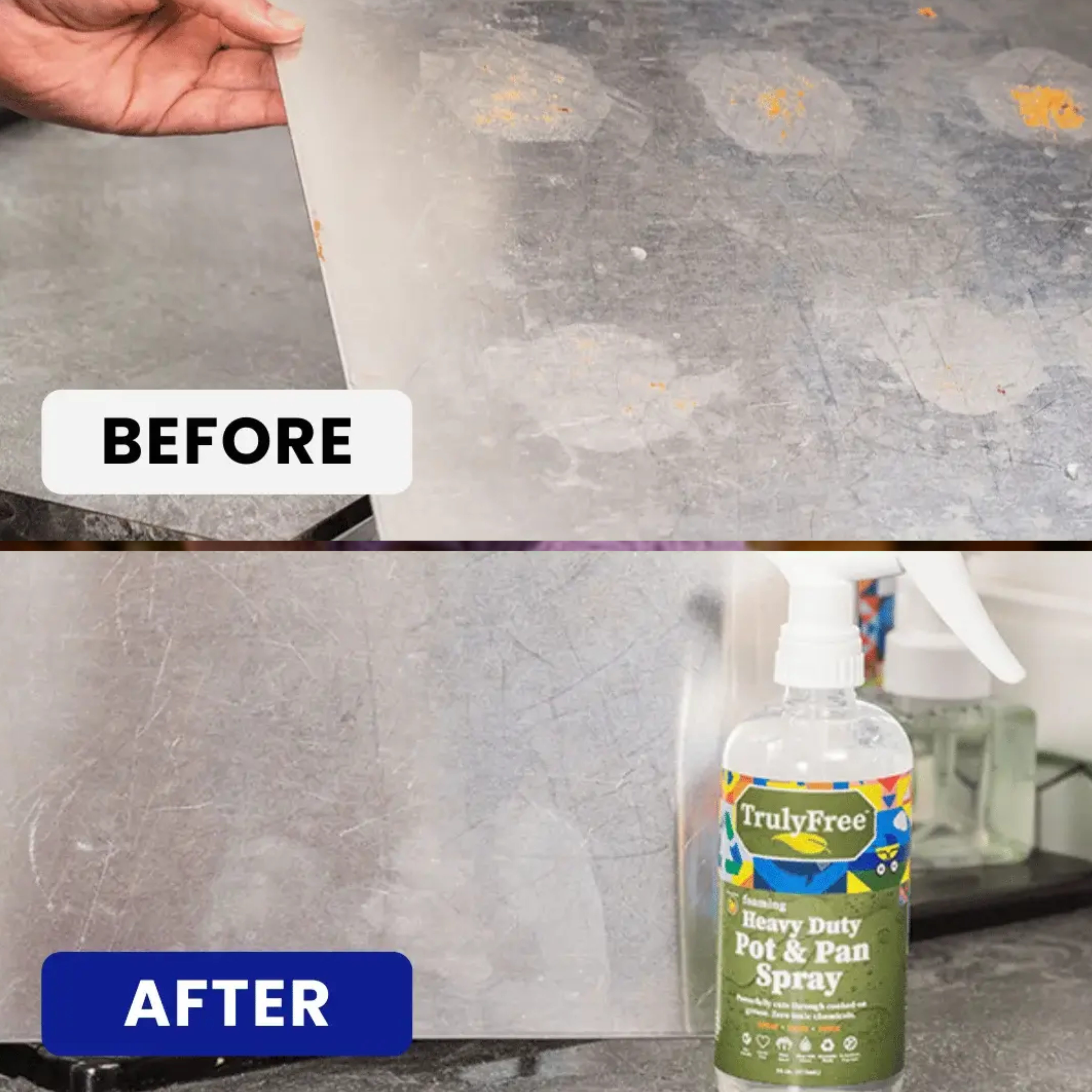 Truly Free Pot And Pan Spray reviews Ethan L.